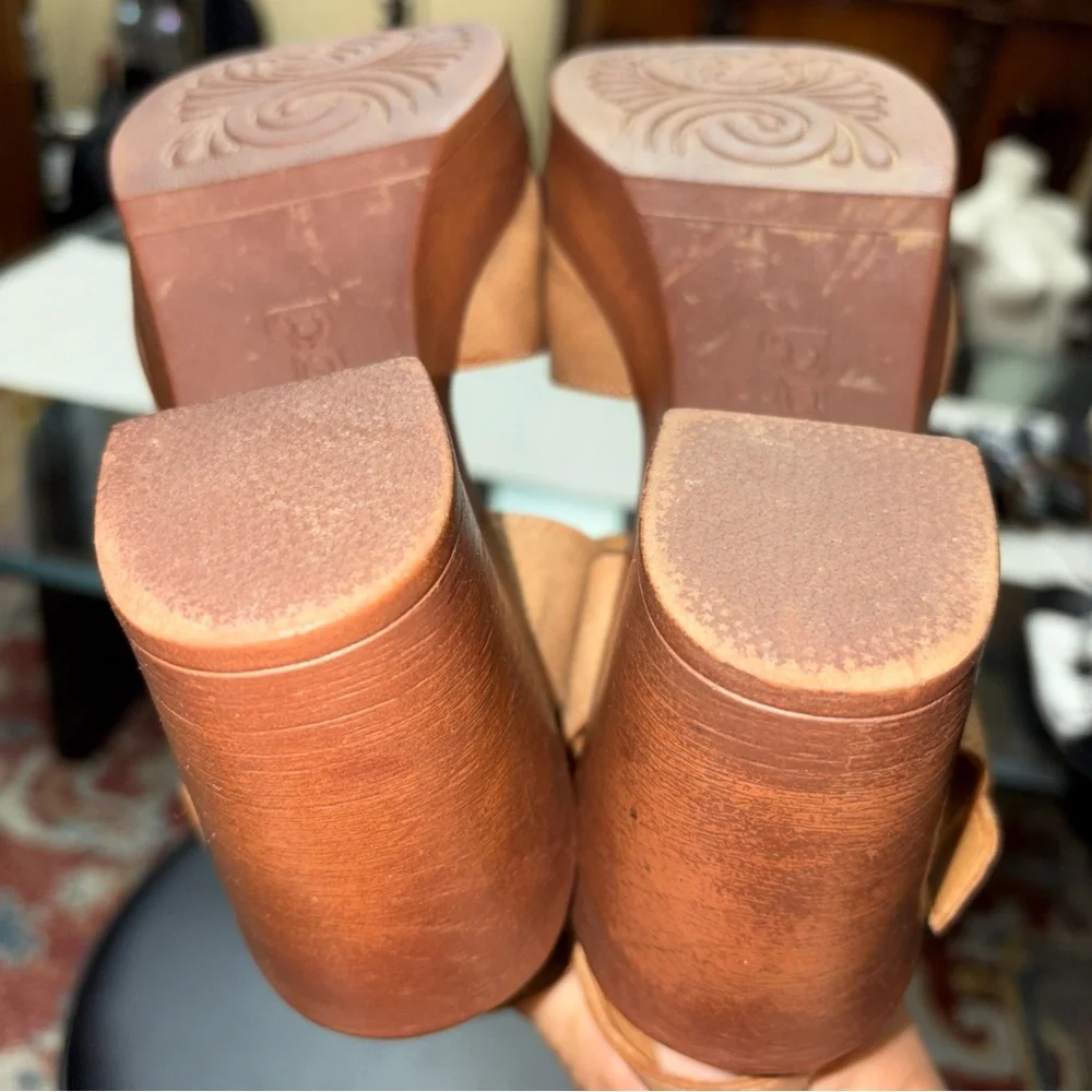 BOC by BORN , Natasha comfort Tan Women's Heels size 9